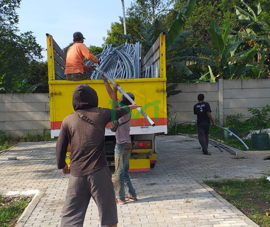 Pembuatan Green House di Bogor 2