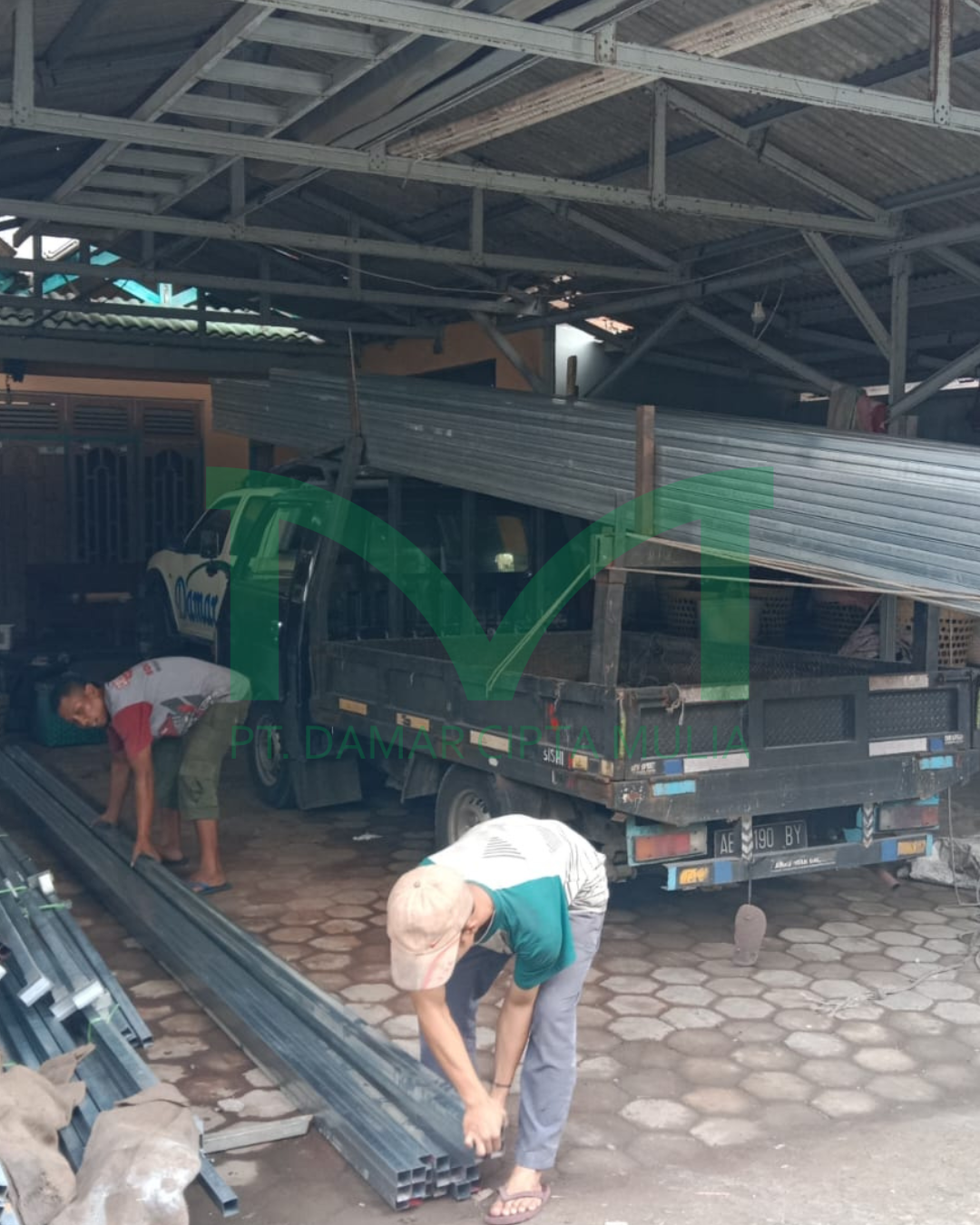 persiapan pabrikasi greenhouse